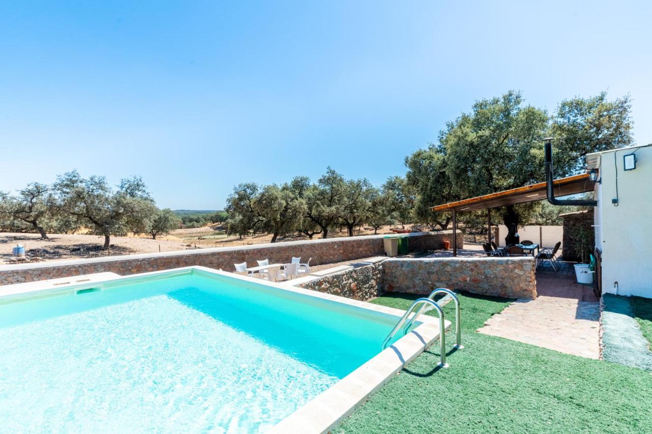 Casa Rural Quejigo Con Piscina Santa Olalla del Cala Exteriér fotografie