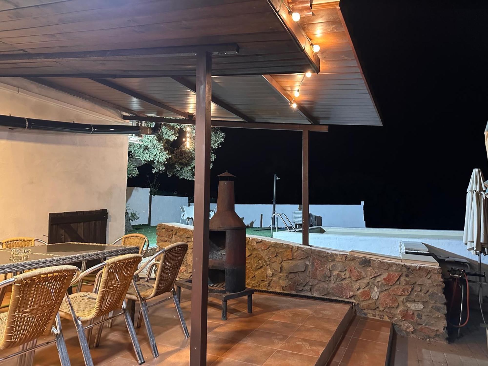 Casa Rural Quejigo Con Piscina Santa Olalla del Cala Exteriér fotografie